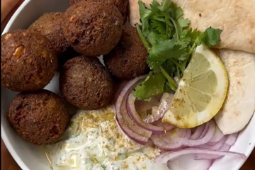 Authentic Lebanese-Style Falafel Sandwich Recipe (Shawarma-Style!)