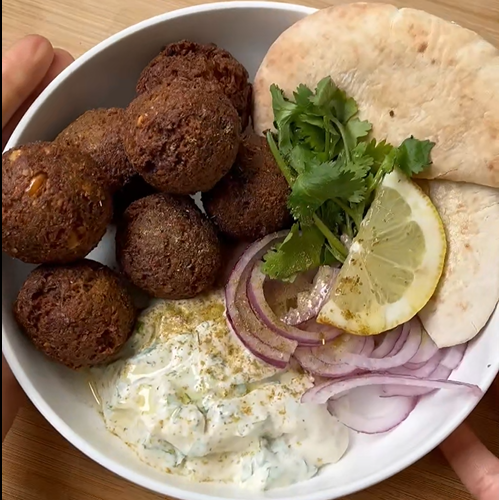 Authentic Lebanese-Style Falafel Sandwich Recipe (Shawarma-Style!)